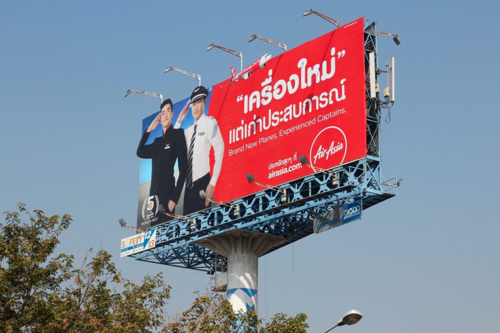 Bangkok,,Thailand, ,December,23,,2013:,Large,Billboard,Advertisement,For