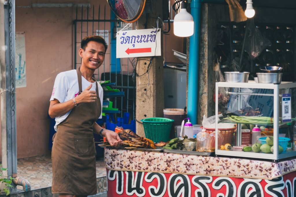Bangkok,Thailand,16,May,2024,Street,Food,Vendor,In,Bangkok,
