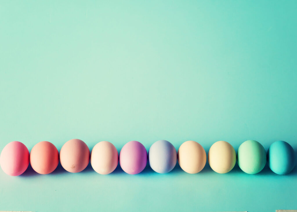 Pastel,Easter,Eggs
