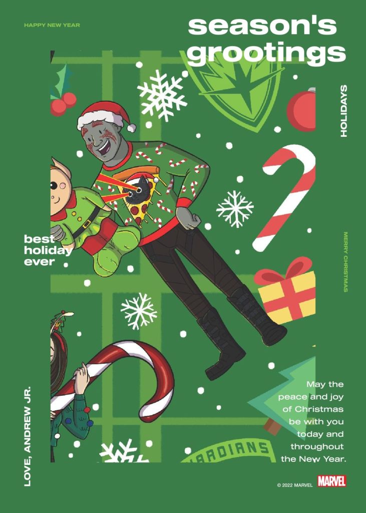 marvel studio holiday card template 03