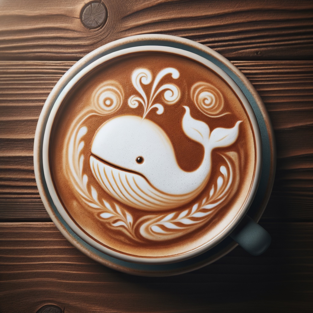 Top,View,Of,Coffee,Latte,And,Foam,Milk,In,Shape