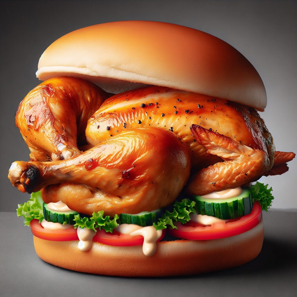 Burger,But,Whole,Roast,Chicken