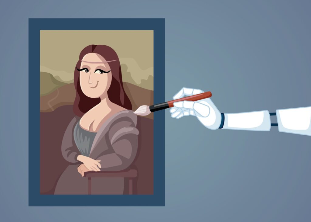 Artificial,Intelligence,Generated,Artworks,Based,On,Human,Masterpieces.,Ai,Art