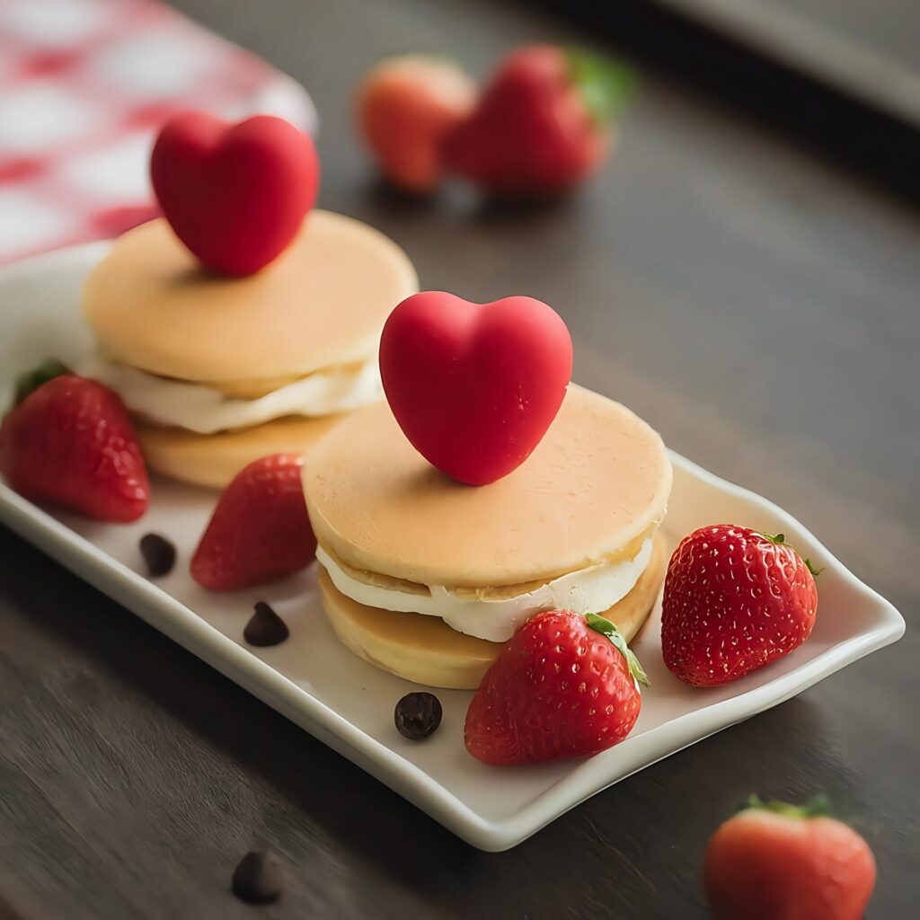 Dessert,That,Show,The,Symbol,Of,Love,For,Valentine.