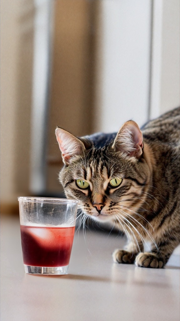 Cat,Hunting,Apple,On,The,Floor